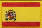 Spain flag patch
