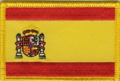 Spain flag patch