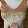 Knitted sleeveless top vest Ericot Chic Italian designer size 10-12 Image 9