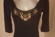 Oh my Love London lovely Black Body suit size L UK12/14 EUR40/42 Postage included
