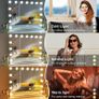NEW SALE | Hollywood Mirror with Bluetooth 15 LED Dimmable Bulbs Hollywood Vanity Mirror with Lights Lighted Makeup Mirror with USB Charging Port and 10X Magnifier Mirror Touch Screen Image 3
