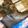 Black and brown ankle boots, weg heal Image 2