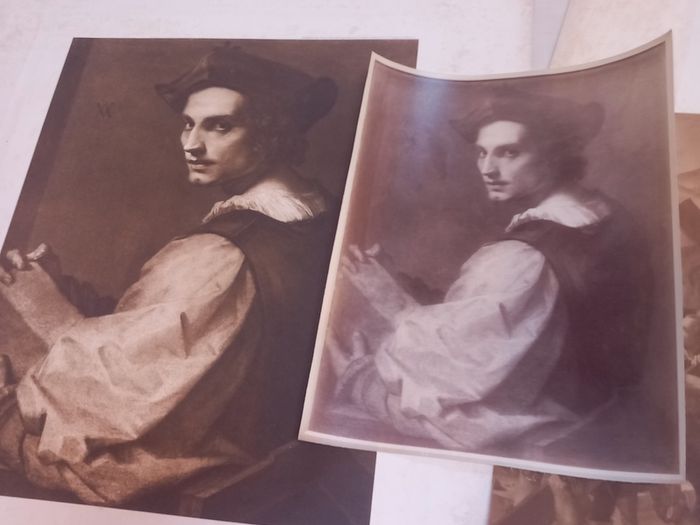 74 prints of paintings, D18 post 8e