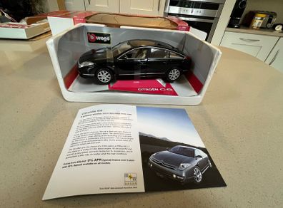 Citroen C6 1/18 Burago Very Rare