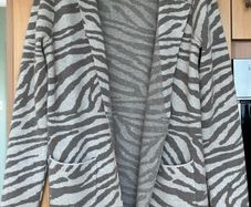 Ladies Beige&Light Brown Cardigan by Cynthia Rowley
