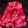 Pink satin pyjama set Image 4