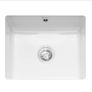 Ceramic undermount white sink Image 3