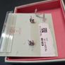 New Ted Backer earrings silver color RRP39 NEW & BOXED Image 3