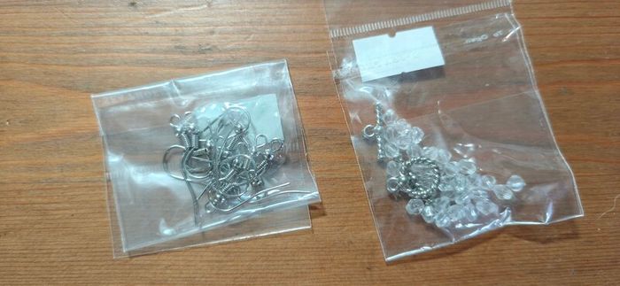 Assortment of beads for jewelry making