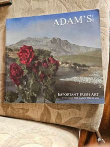 Adams Art Catalogue.  Large Volume Paperback In Good Condition.  See Photos For Same.