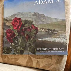 Adams Art Catalogue.  Large Volume Paperback In Good Condition.  See Photos For Same.