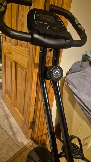 folding exercise bike