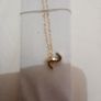 Inital S pendant and chain Image 4