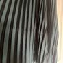 Brand new dark green satin midi pleated Image 2