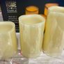Set Of 3 Vanilla Scented Flameless Led Candles Image 2