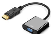 DP to VGA Adapter Cable 1080P DisplayPort Male to VGA Female Converter Adapter For Projector DTV TV HDVD Laptop