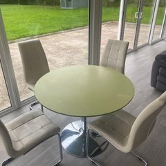 Kitchen table and chairs.