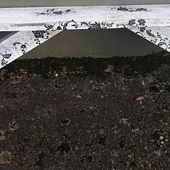 Rustic Floatig Stove Mantel / Shelf