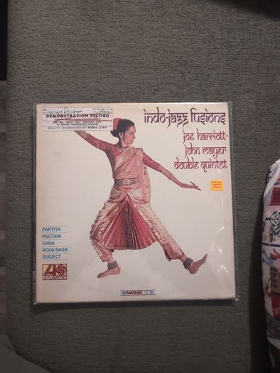 Joe Harriott - John Mayer Double Quintet - Indo-Jazz Fusions (LP, Album, Mono, Promo, Ter) Vinyl