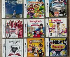 x9 DS games: kids' titles and puzzlers