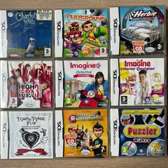 x9 DS games: kids' titles and puzzlers