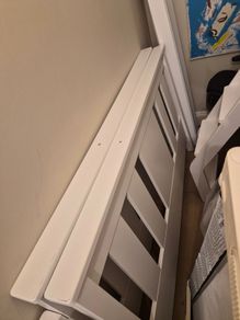 Triple bunk white wood very well made