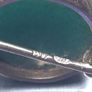 Antique Imperial Russian 14ct Gold Jade Brooch Moscow c.1890 1896 6g Image 8