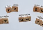 Scrabble Tile Cufflinks