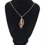 Vintage 925 Sterling Silver & Carnelian Artisan Pendant Image 10