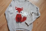 Warm Grey Jumper. Age 13-14
