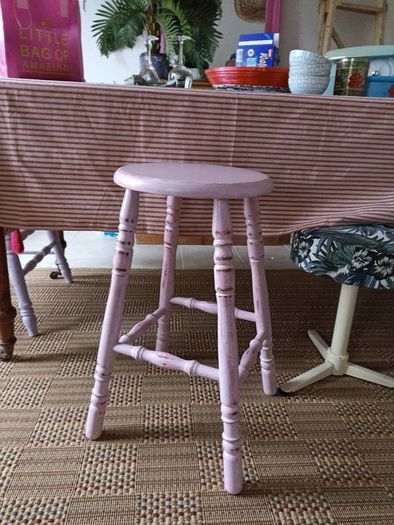 Painted Stool