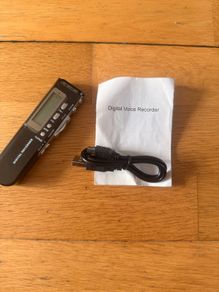 digital voice recorder.