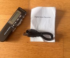 digital voice recorder.