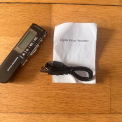 digital voice recorder.