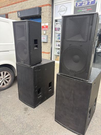 FBT Verve 152 Passive Speakers & Subs