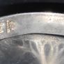 Sterling silver 925 cuff bracelet with braided rope design Image 2