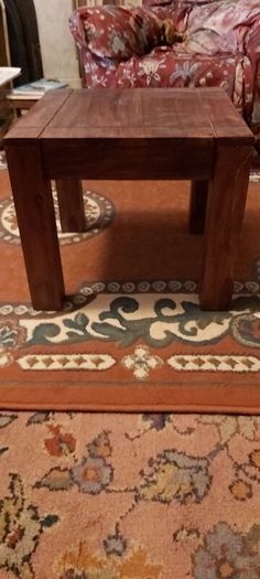 Solid Wood Coffee Side Table