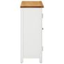 Wine Cabinet 80x32x80 cm Solid Oak Wood Image 5