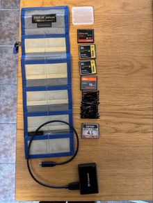 Over 300GB of CF memory cards (5 cards)