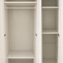 IKEA white 3 door wardrobe - brand new Image 2