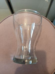 Designer glass vase