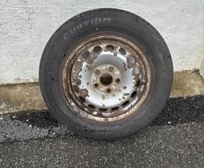 vw caddy wheel and tyre