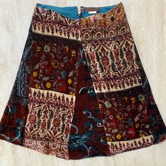 Etro Velvet Skirt Size Large
