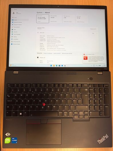 lenovo Thinkpad P16s Gen1 i5
