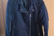 Navy jacket M suede