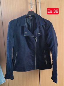 Navy jacket M suede