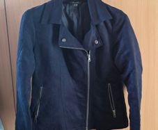 Navy jacket M suede