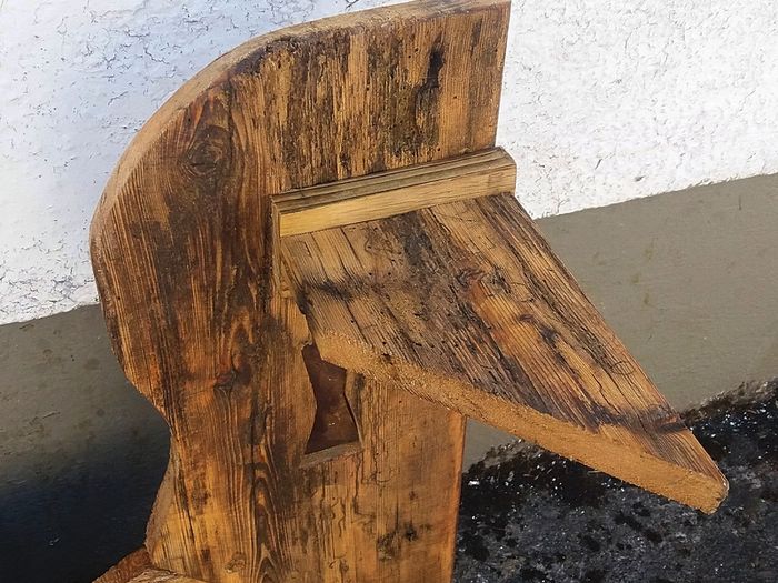 NEW Rustic Driftwood Corner Shelf Piece