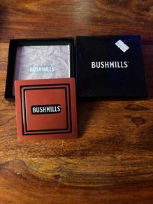 Bushmills metal coaster