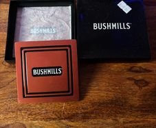 Bushmills metal coaster